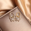 Design Jewelry Premium  Zircon Earrings Smart Butterfly Earrings for women gift