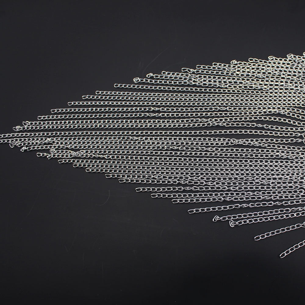 Design Women Gold Color  Chains Multi-Layers Tassel Head Chains Face Jewelry Harness Chains Head Jewelry Halloween Gift