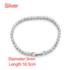 Elegant Dazzling CZ Diamonds Choker Necklace  Tennis Chain Necklace For Women Jewelry Gift Clavicle Chain Necklace