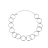 Elegant Dazzling CZ Diamonds Choker Necklace  Tennis Chain Necklace For Women Jewelry Gift Clavicle Chain Necklace