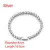 Elegant Dazzling CZ Diamonds Choker Necklace  Tennis Chain Necklace For Women Jewelry Gift Clavicle Chain Necklace