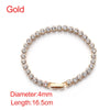 Elegant Dazzling CZ Diamonds Choker Necklace  Tennis Chain Necklace For Women Jewelry Gift Clavicle Chain Necklace