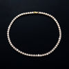 Elegant Dazzling CZ Diamonds Choker Necklace  Tennis Chain Necklace For Women Jewelry Gift Clavicle Chain Necklace