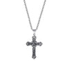 European Hip Hop Stainless Steel Pendant Street Retro Classic Cross Necklace Men's Accessories