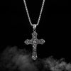 European Hip Hop Stainless Steel Pendant Street Retro Classic Cross Necklace Men's Accessories