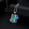 European and American Alan Walker Metal Pendant Necklace Hip Hop Rock Jewelry Nightclub Accessory