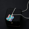 European and American Alan Walker Metal Pendant Necklace Hip Hop Rock Jewelry Nightclub Accessory