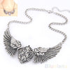 2021 Rhinestone Angel Wings Chain Collar Necklaces For Women Necklace for Dress party Jewelry Accessories