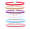 6 Pcs/pack Colorful Velvet strip Choker Necklace Retro Gothic Collar Necklace For Women Girls Punk jewelry