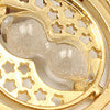 Cool Time Turner Rotating Hourglass Pendant Alloy Necklace Golden Color Gifts for Womens Girls