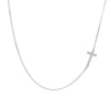 Cross Pendant Necklace for Women Men Stainless Steel Religious Jewelry Gold Silver Plated Choker Gift Faith Necklace