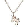 New Fashion Jewelry Life Is Magical Unicorn Horse Alloy Clavicle Statement Necklace Women Girl Chocker Necklace Pendant Necklace