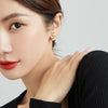 Jewelry in Korea Zircon Pearl Wearing Earrings Before and After Elegant Women's Daily Work Accessories