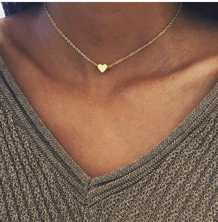 Lightning Shape Gold Silver Color Pendant Necklace for Women Girl Jewelry Boho Classic Statement Choker Necklace