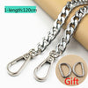 Long 120cm Metal Purse Chain Strap Handle Handle Replacement For Handbag Shoulder Bag 11 Alloy Style Accessories