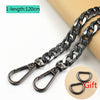 Long 120cm Metal Purse Chain Strap Handle Handle Replacement For Handbag Shoulder Bag 11 Alloy Style Accessories