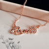Gold-Color Queen Crown Chain Necklace Zircon Crystal Necklace Women Jewelry Birthday Present Gifts