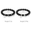 Men Bracelet Trendy Handmade Classic Strand Stone Beaded Bracelet For Men Jewelry Gift