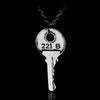 Men's Gear Key Vintage Metal Necklace Jewelry Retro Women's / Men's Pendant Necklace Steampunk Necklace