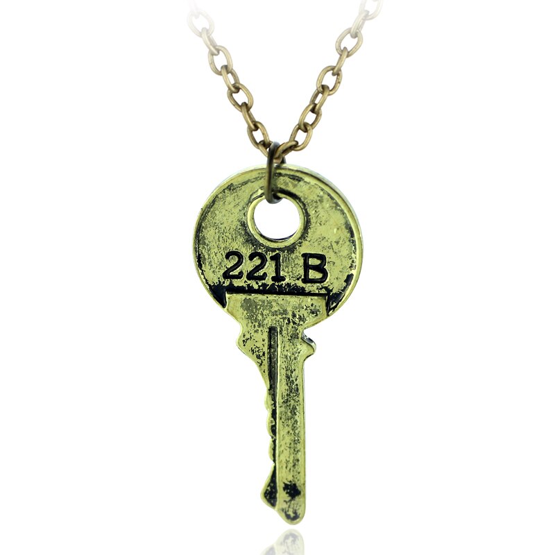 Men's Gear Key Vintage Metal Necklace Jewelry Retro Women's / Men's Pendant Necklace Steampunk Necklace