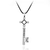 Men's Gear Key Vintage Metal Necklace Jewelry Retro Women's / Men's Pendant Necklace Steampunk Necklace