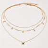 Multi-layer Star Pendant Necklace Pendant Multilayer Clavicle Necklace Women Gold Statement Necklace