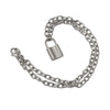 Padlock Pendant Necklace Brand Stainless Steel Rolo Cable Chain Necklace Friendship Gifts Long Chains Neck Decor
