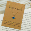 Plannet Necklace Small Starry Sky Pendant Necklace for Women Gift Blue Black Red Color Trendy Collar Choker Jewelry