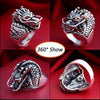 Punk Faucet Ring for Men Hip Hop Exaggerated Party Motorcycle Club Finger Jewelry Accessories  Ring