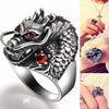 Punk Faucet Ring for Men Hip Hop Exaggerated Party Motorcycle Club Finger Jewelry Accessories  Ring