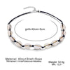 Rope Chain Natural Shell Choker Necklace Collar Necklace Seashell Choker Necklace for Women Summer Ocean Necklace