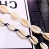 Rope Chain Natural Shell Choker Necklace Collar Necklace Seashell Choker Necklace for Women Summer Ocean Necklace