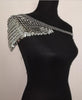 Scalemail Mermaid Gold Fish Scales Shoulder Chains Layers Scale Chainmail Gold Single Fish Scale Shoulder Jewelry