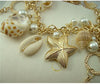 Shell Starfish Choker Necklaces Multilayer Pearl Statement Necklaces For Women Beach