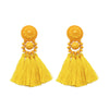 New Fashion Silver/Gold Tassel Earrings For Women Handmade Bohemia Vintage Beads Earring Ethnic Fringe Drop Earring Jewelry