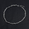 Unisex Brambles Choker Necklace Women Hip-hop Gothic Punk Barbed Wire Little Thorns Chain Choker Collier Femme 2021