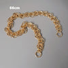 Woman Bag Accessory Detachable Parts Replacement Chain Solid Gold Metal  Strap Women Shoulder Handle Chain