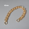 Woman Bag Accessory Detachable Parts Replacement Chain Solid Gold Metal  Strap Women Shoulder Handle Chain