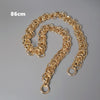 Woman Bag Accessory Detachable Parts Replacement Chain Solid Gold Metal  Strap Women Shoulder Handle Chain