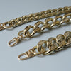 Woman Handbag Accessory Chain Detachable Replacement  Gold Acrylic Strap Women Shoulder DIY Solid Resin Chain