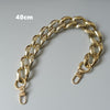 Woman Handbag Accessory Chain Detachable Replacement  Gold Acrylic Strap Women Shoulder DIY Solid Resin Chain
