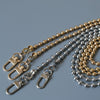 Woman Handbag Accessory Chain Detachable Replacement  Gold Silver Strap Women DIY Clutch Metal Shoulder Chains