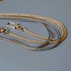 Woman Handbag Accessory Chain Detachable Replacement  Gold Silver Strap Women DIY Clutch Metal Shoulder Chains