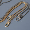 Woman Handbag Accessory Chain Detachable Replacement  Gold Silver Strap Women DIY Clutch Metal Shoulder Chains