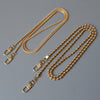 Woman Handbag Accessory Chain Detachable Replacement  Gold Silver Strap Women DIY Clutch Metal Shoulder Chains