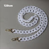 Woman Handbag Accessory Chain Detachable Replacement White Beige Red Blue Grey Strap Women Shoulder DIY Resin Chain