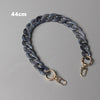 Woman Handbag Accessory Chain Detachable Replacement White Beige Red Blue Grey Strap Women Shoulder DIY Resin Chain