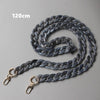 Woman Handbag Accessory Chain Detachable Replacement White Beige Red Blue Grey Strap Women Shoulder DIY Resin Chain