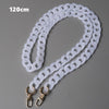 Woman Handbag Accessory Chain Detachable Replacement White Transparent Strap Women Shoulder DIY Resin Bag Cute Chain