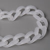Woman Handbag Accessory Chain Detachable Replacement White Transparent Strap Women Shoulder DIY Resin Bag Cute Chain